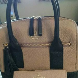 Kate Spade Alessa bag with matching wallet